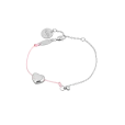Zapestnica Shiny Heart Pink