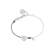 Zapestnica Shiny Heart Black