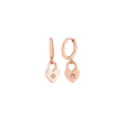 Uhani Zibella Rose Gold