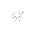 Uhani Vireya Rose Gold