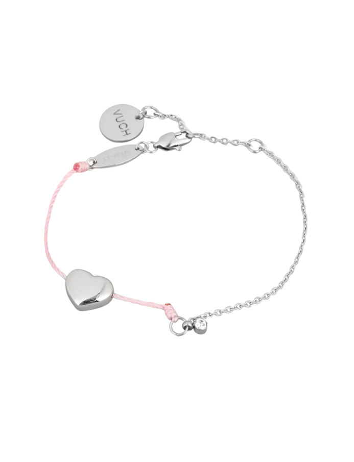 Zapestnica Shiny Heart Pink