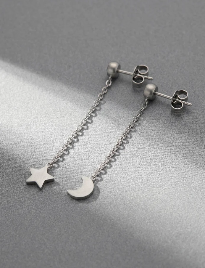 Uhani Infinity Silver