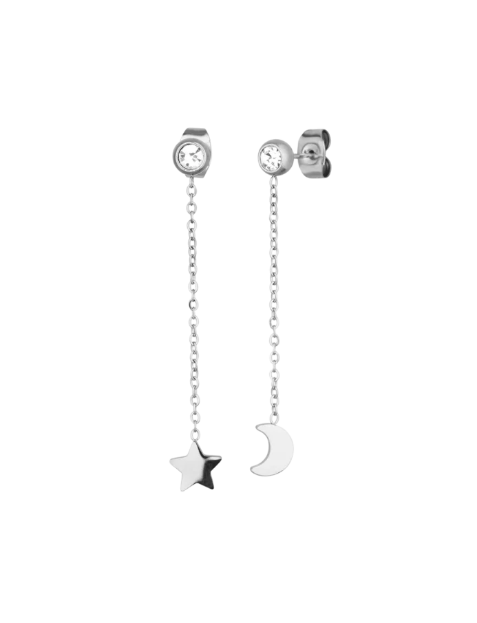 Uhani Infinity Silver