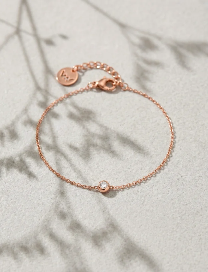Zapestnica Gem Rose Gold
