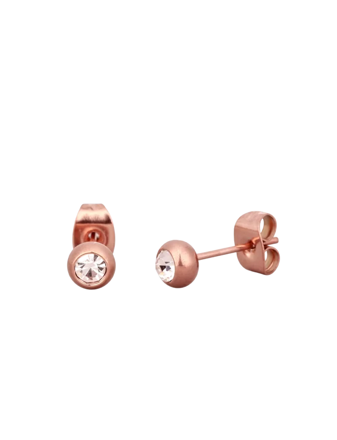 Uhani Gem Rose Gold