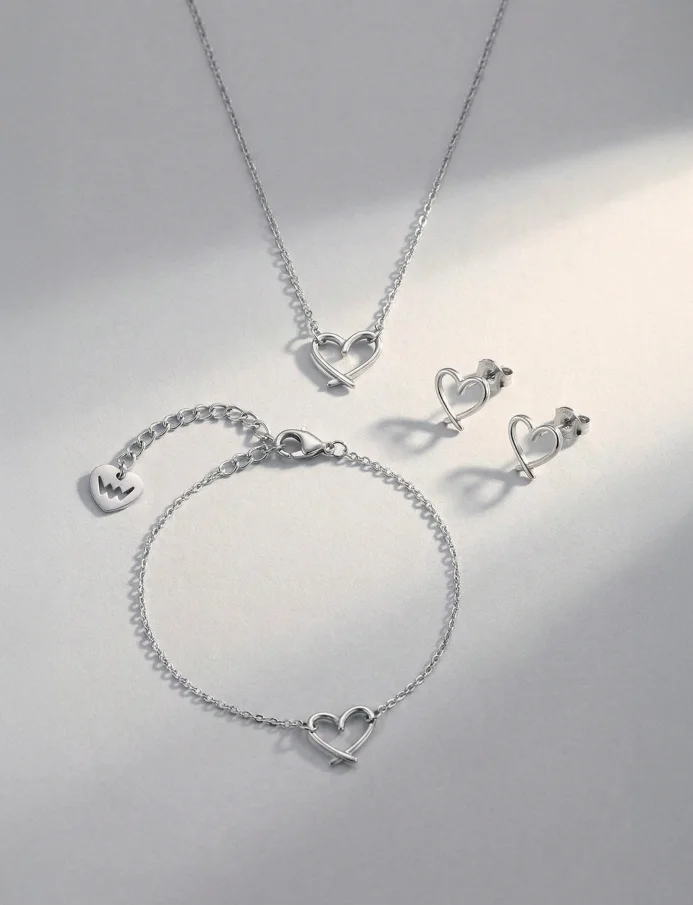 Zapestnica Emery Silver