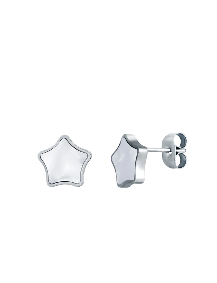 Uhani Moore Silver