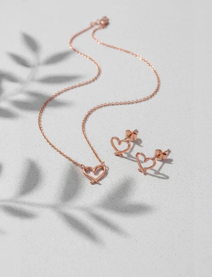 Uhani Emery Rose Gold