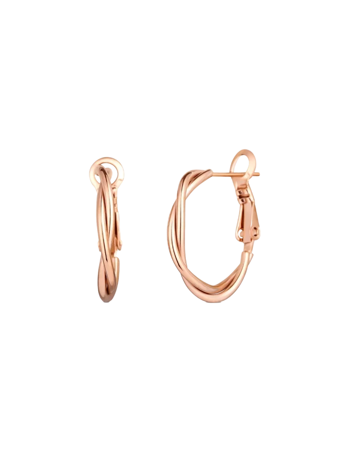 Uhani Aster Rose Gold