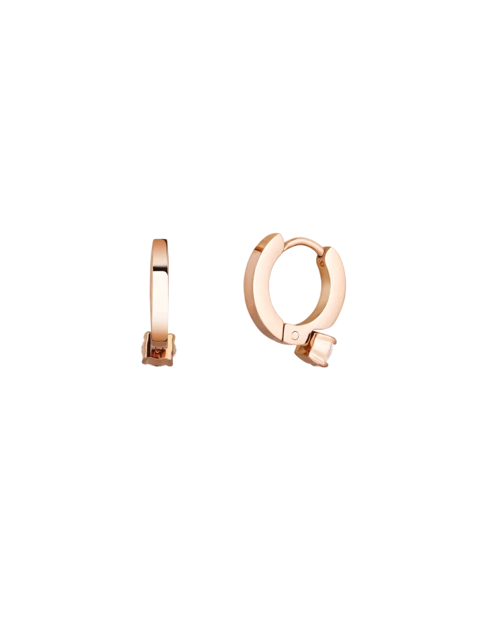 Uhani Manilla Rose Gold