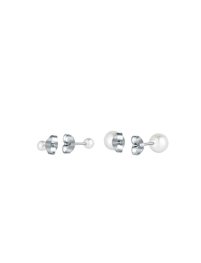 Uhani Kruwen Silver