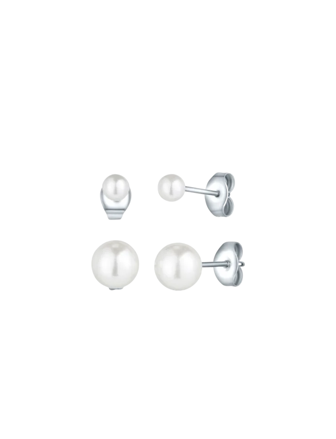 Uhani Kruwen Silver