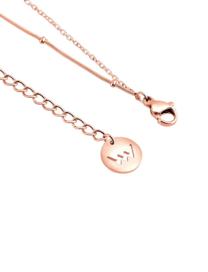 Ogrlica Detis Rose Gold