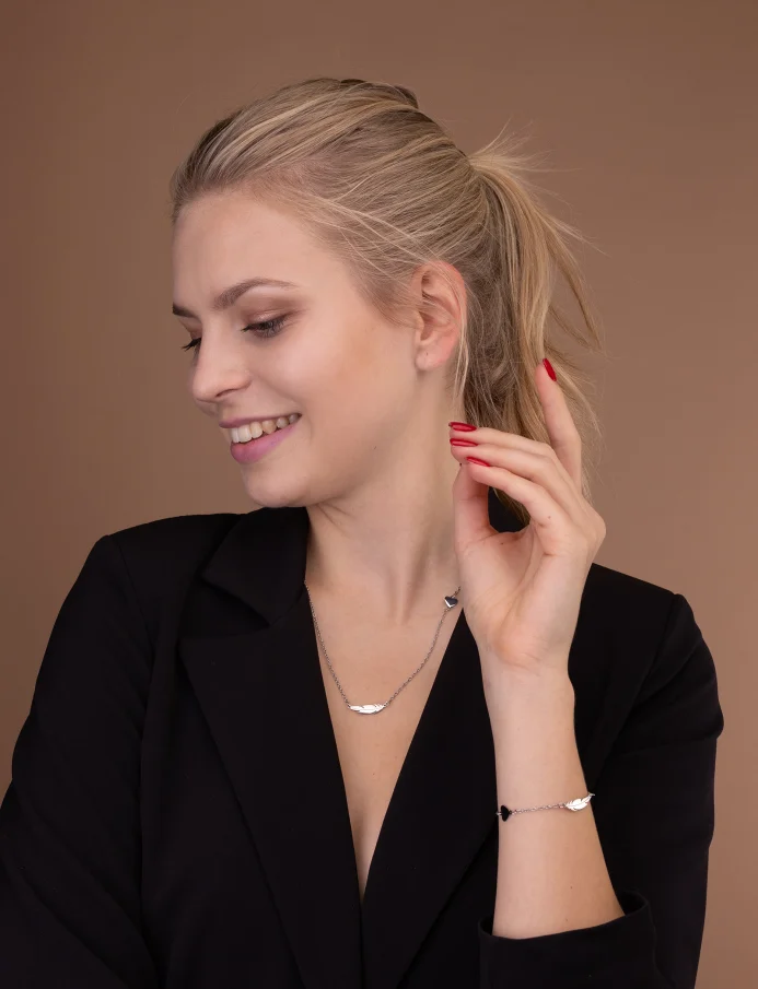 Zapestnica Joceline Silver