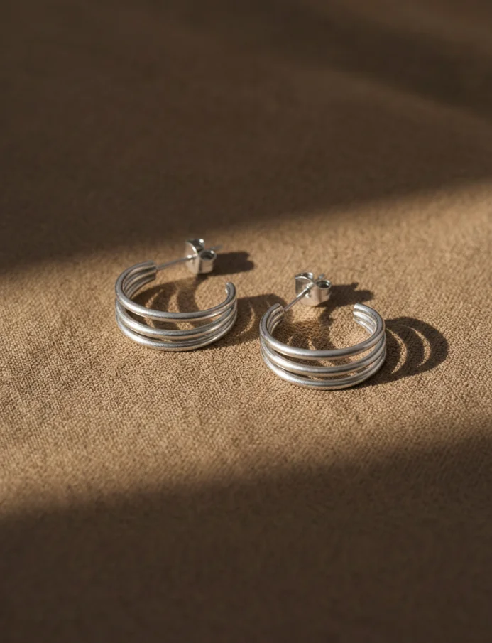 Uhani Elegy Silver