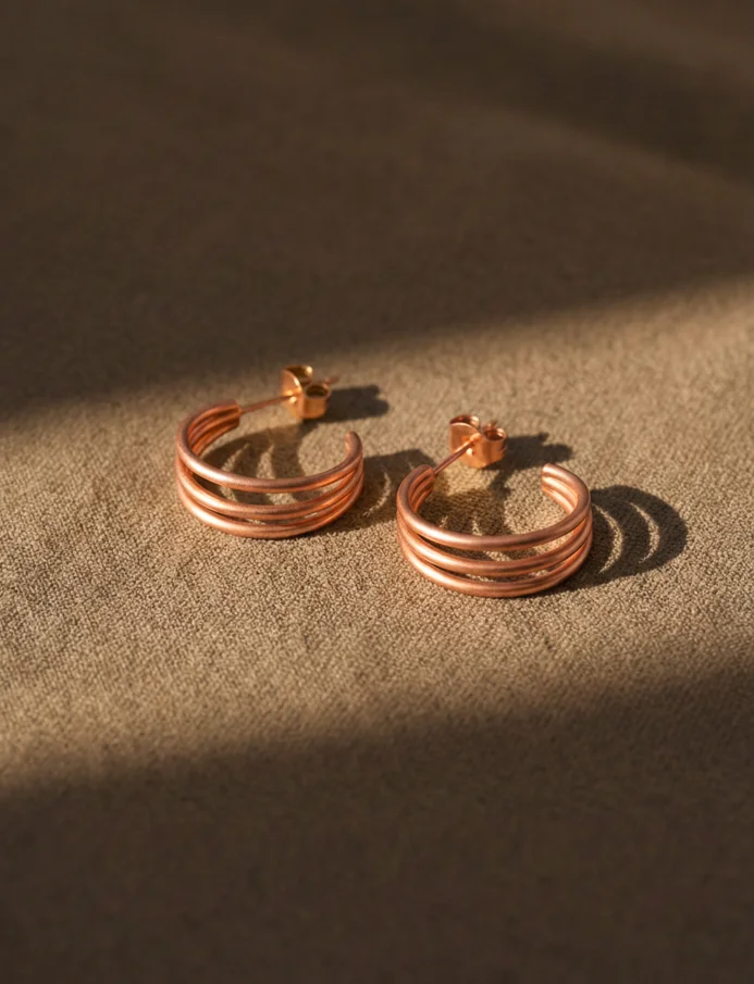 Uhani Elegy Rose Gold
