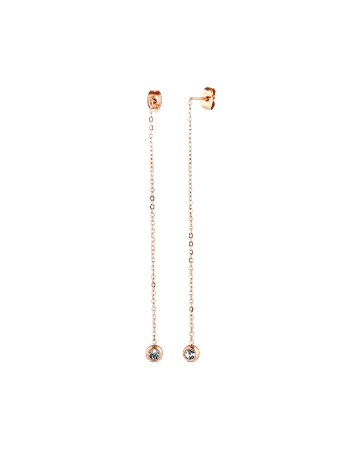 Uhani Saria Rose Gold