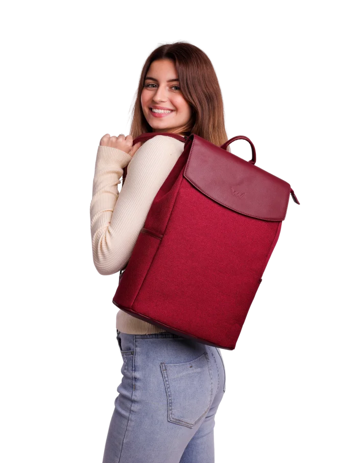 Gioia Melange Wine Red
