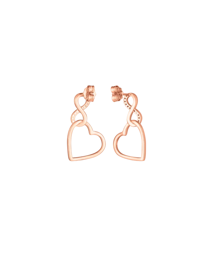Uhani Resita Rose Gold