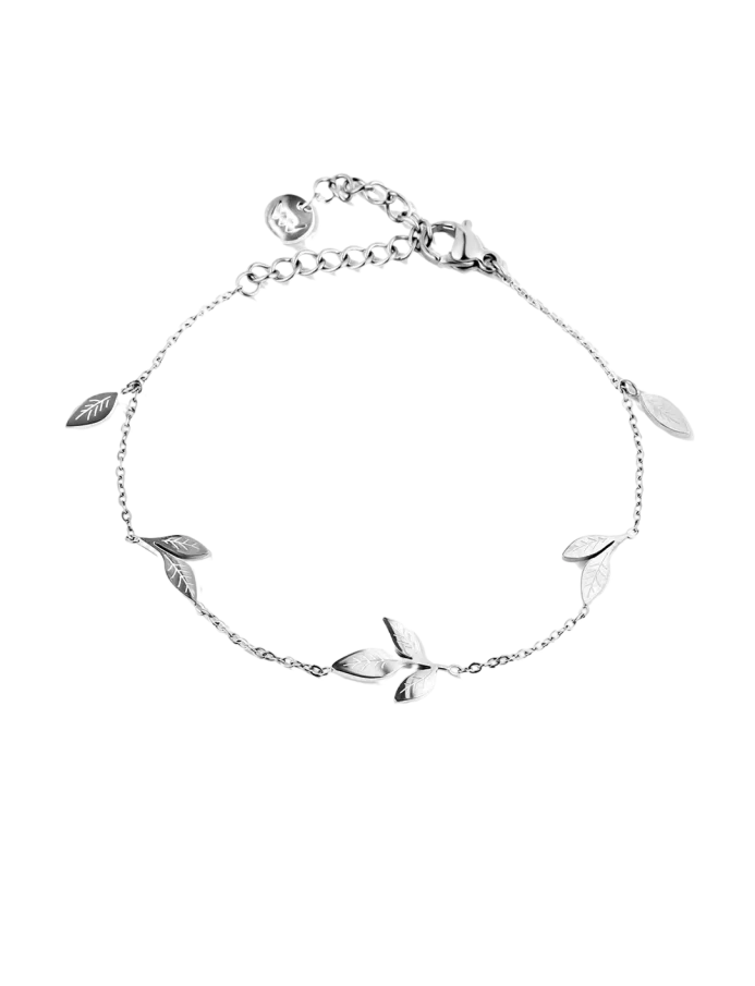 Zapestnica Gleam Silver