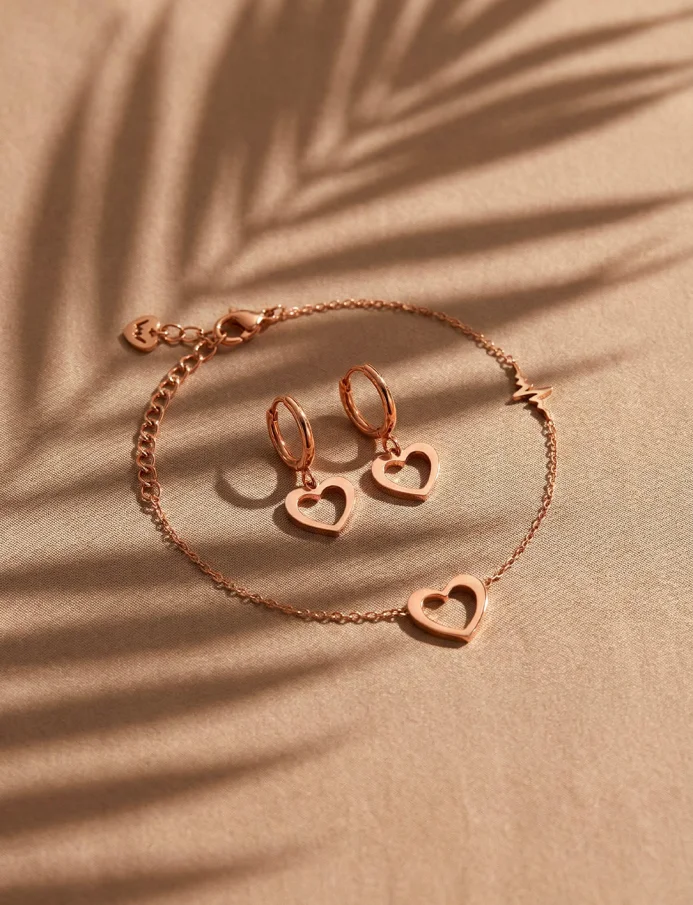 Zapestnica Glimmer Rose Gold
