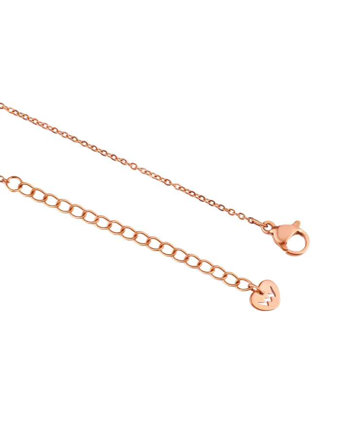 Ogrlica Fouria Rose Gold