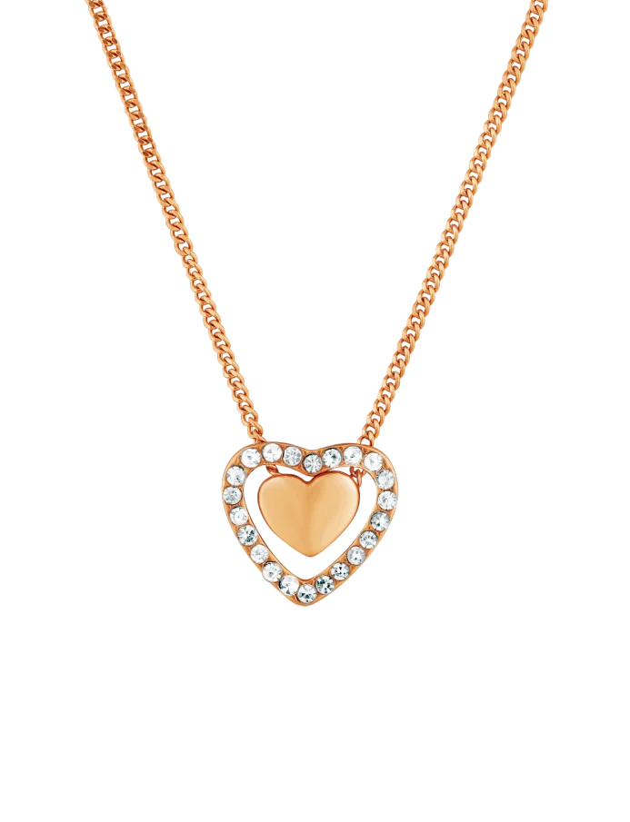 Ogrlica Lunira Rose Gold