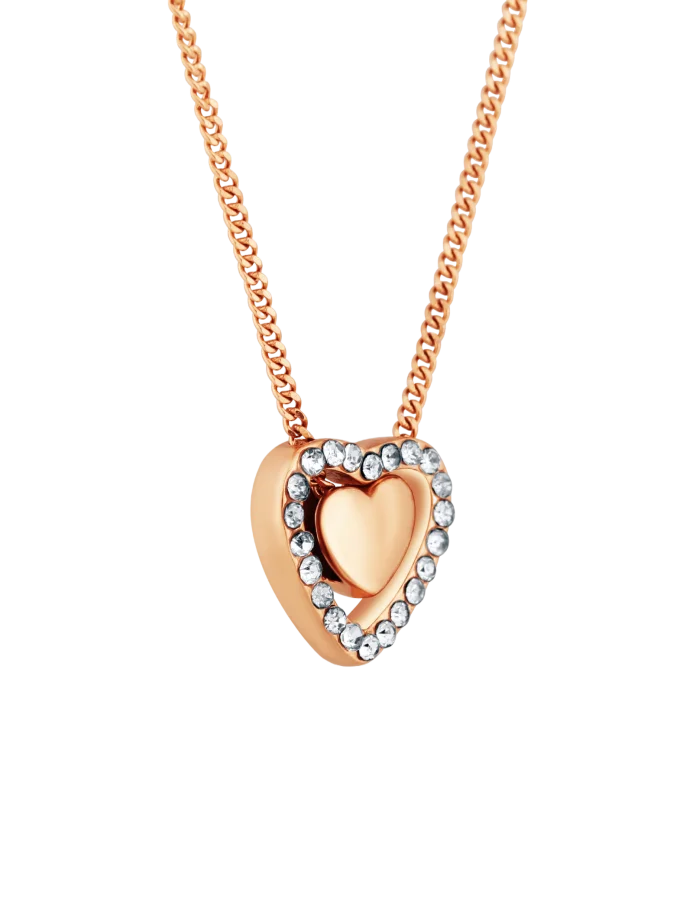 Ogrlica Lunira Rose Gold
