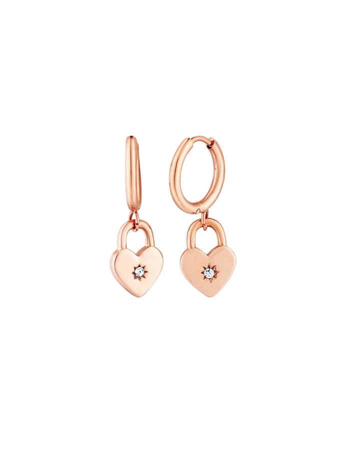 Uhani Zibella Rose Gold