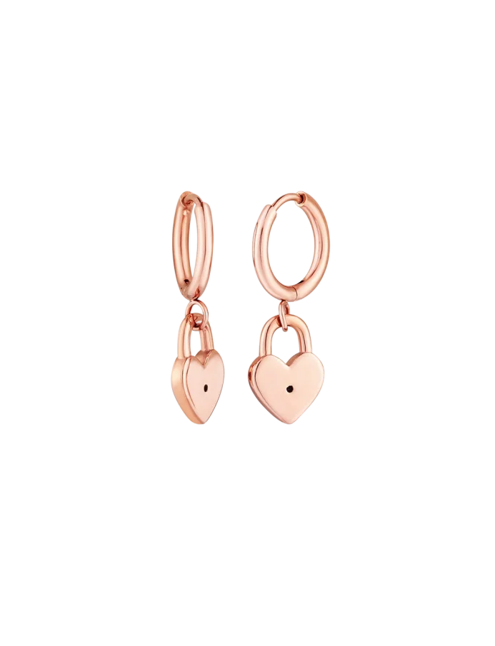Uhani Zibella Rose Gold