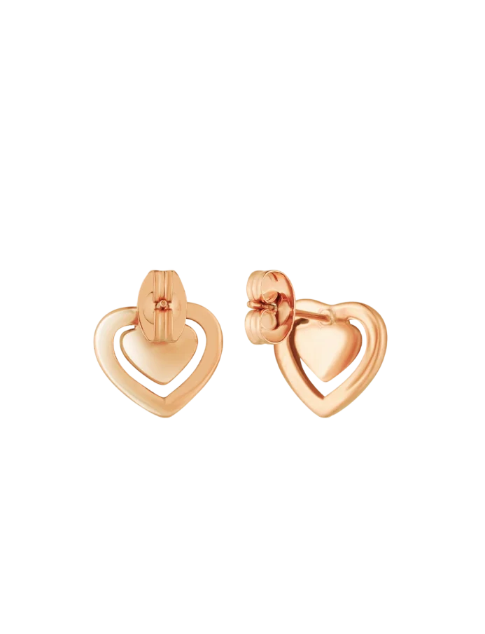 Uhani Lunira Rose Gold