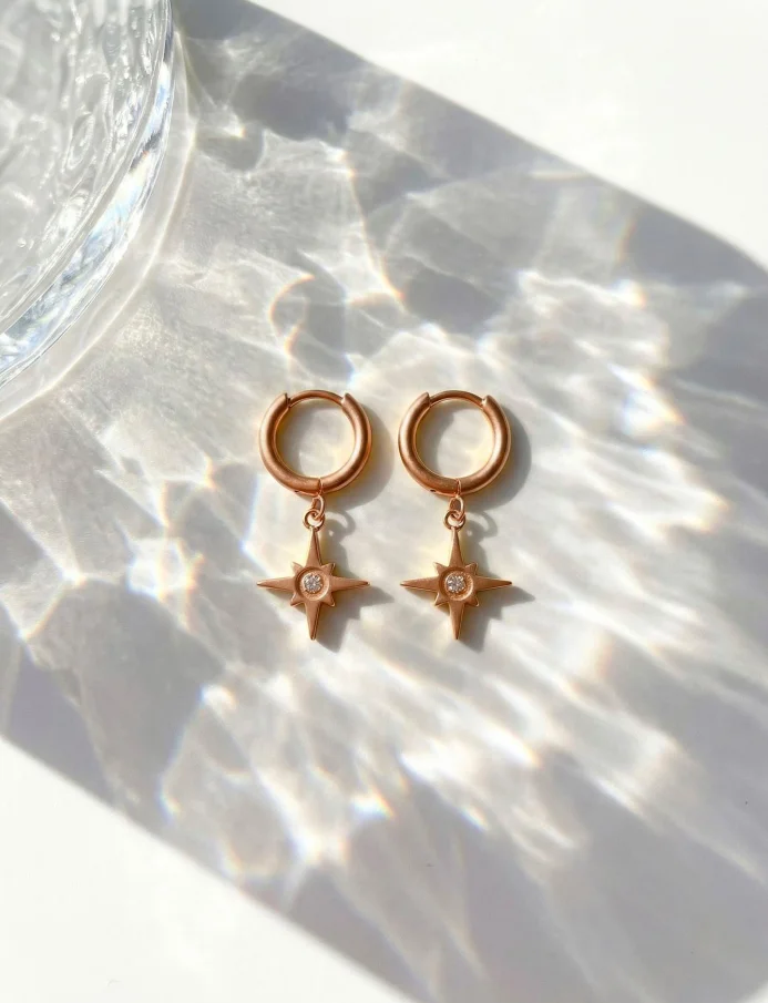 Uhani Staria Rose Gold