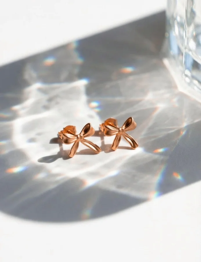 Uhani Celiva Rose Gold