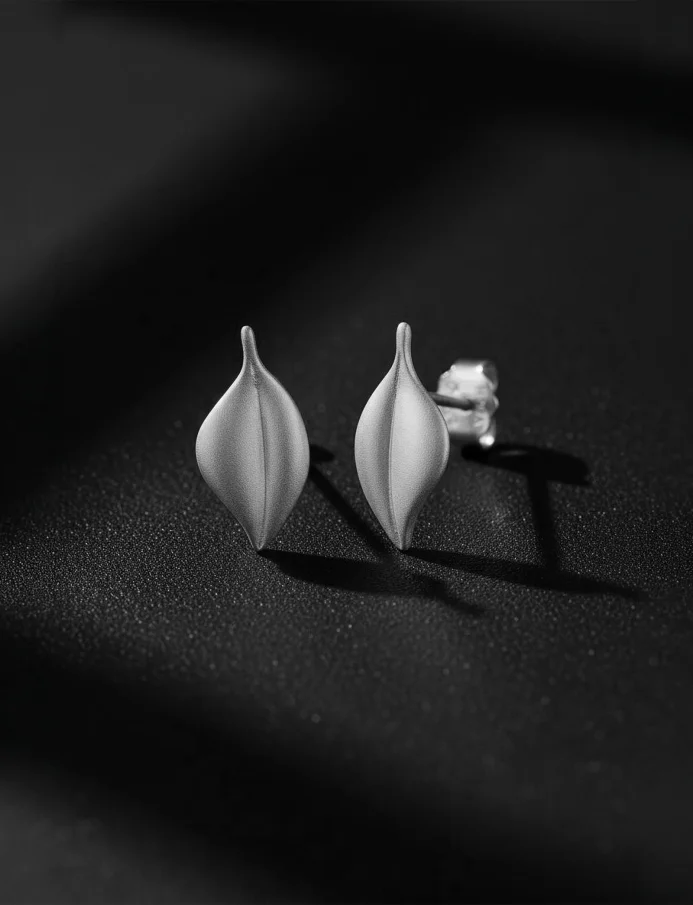 Uhani Enid Silver