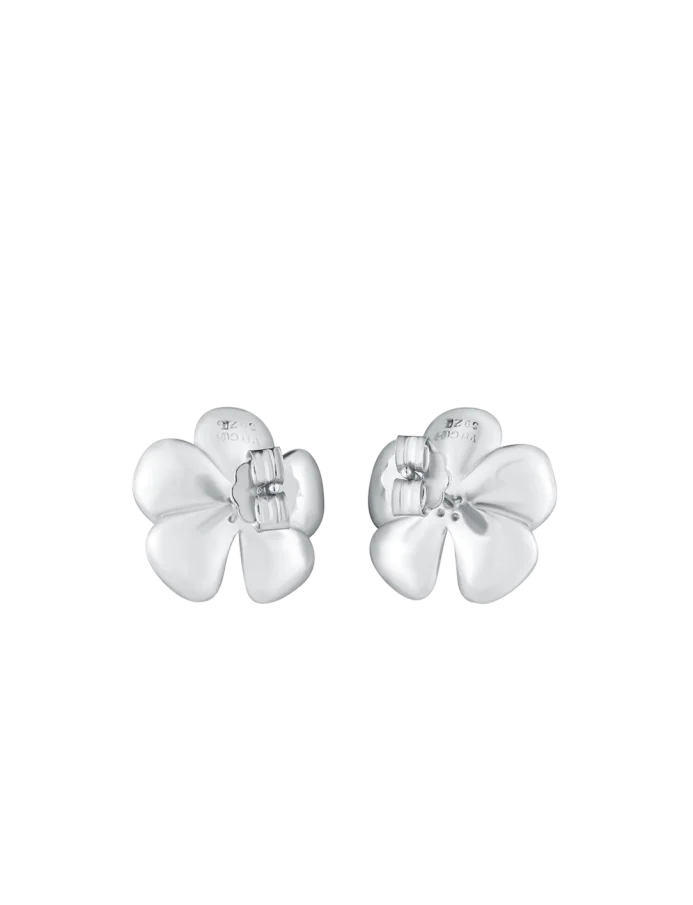 Uhani Floret Silver