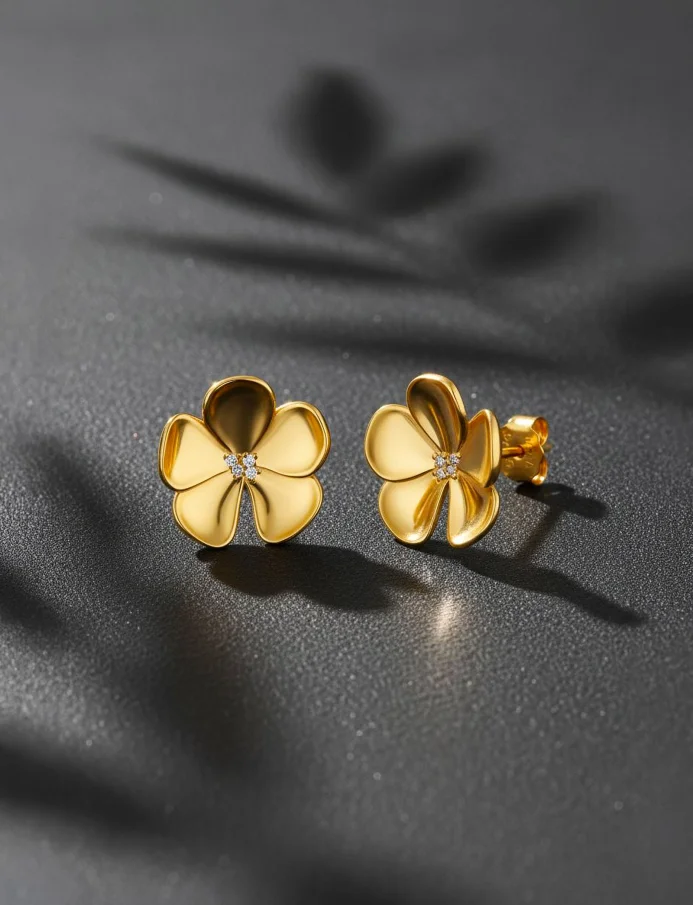 Uhani Floret Gold