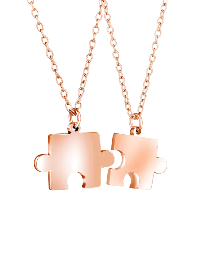Ogrlica Puzea Rose Gold