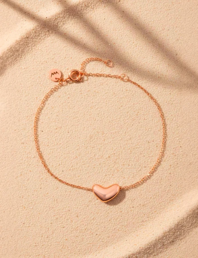Zapestnica Amoria Rose Gold