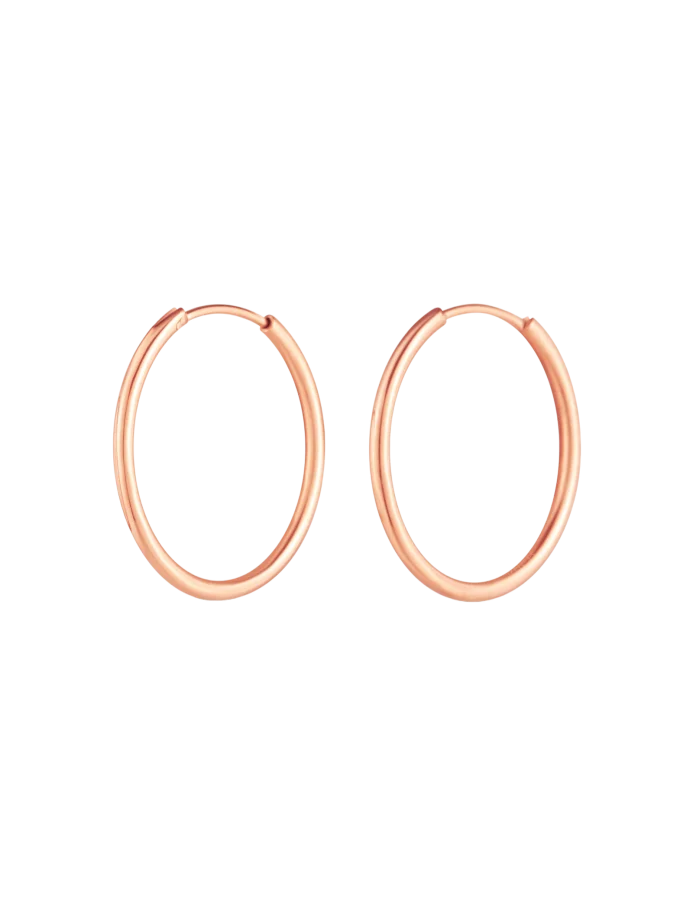 Uhani Yetta Middle Rose Gold