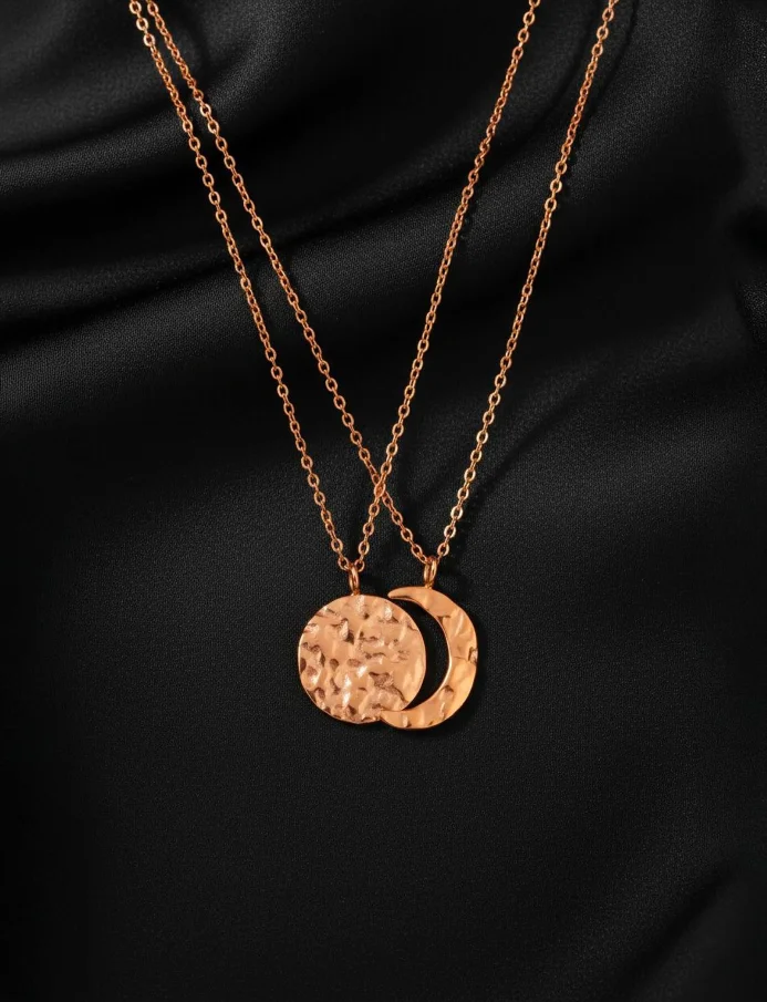 Ogrlica Lunara Rose Gold