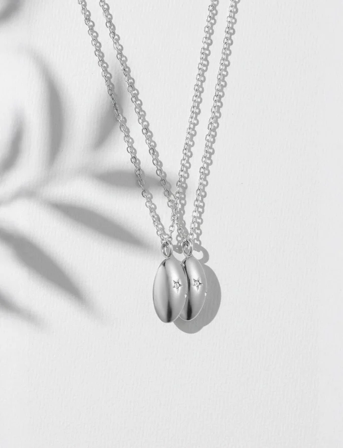 Ogrlica Auremi Silver
