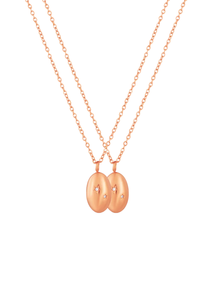 Ogrlica Auremi Rose Gold