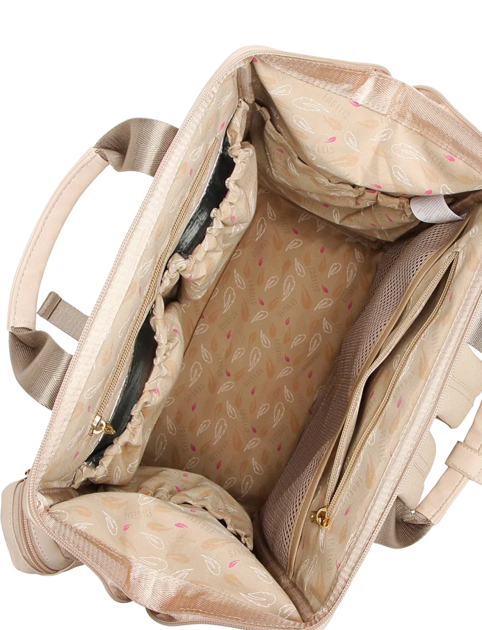 Eloa Flowers Beige