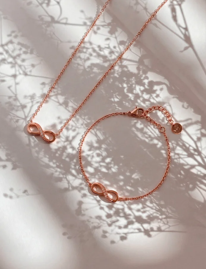 Zapestnica Enso Rose Gold