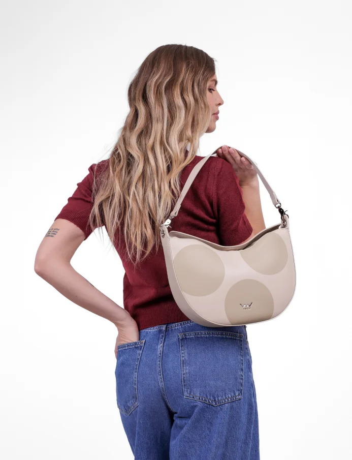 Carys Big Dot Beige