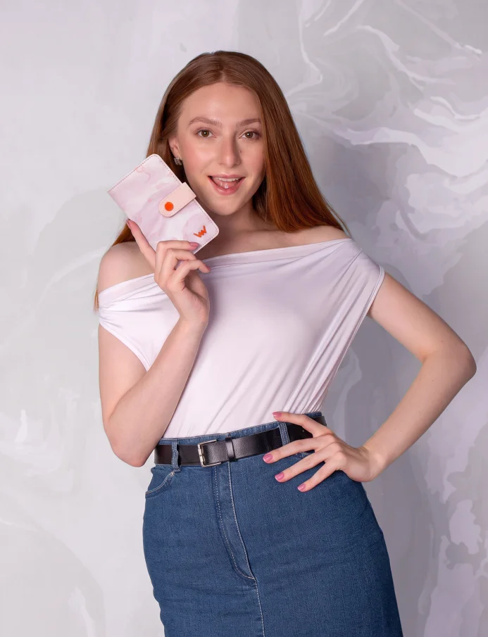 Maeva Middle Marble Pink