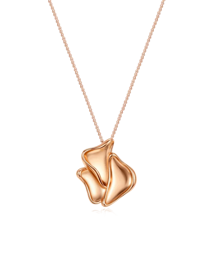Ogrlica Calyx Rose Gold