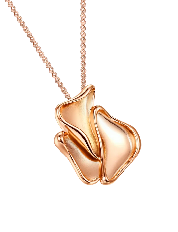 Ogrlica Calyx Rose Gold