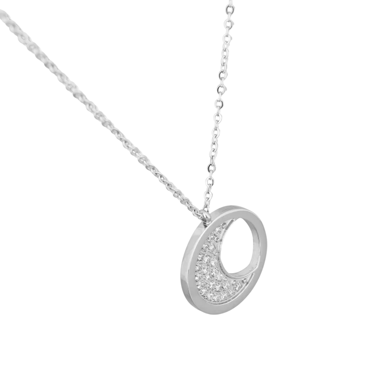 Ogrlica Moon Silver