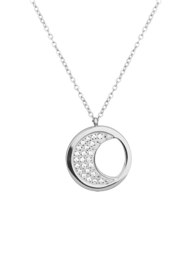 Ogrlica Moon Silver